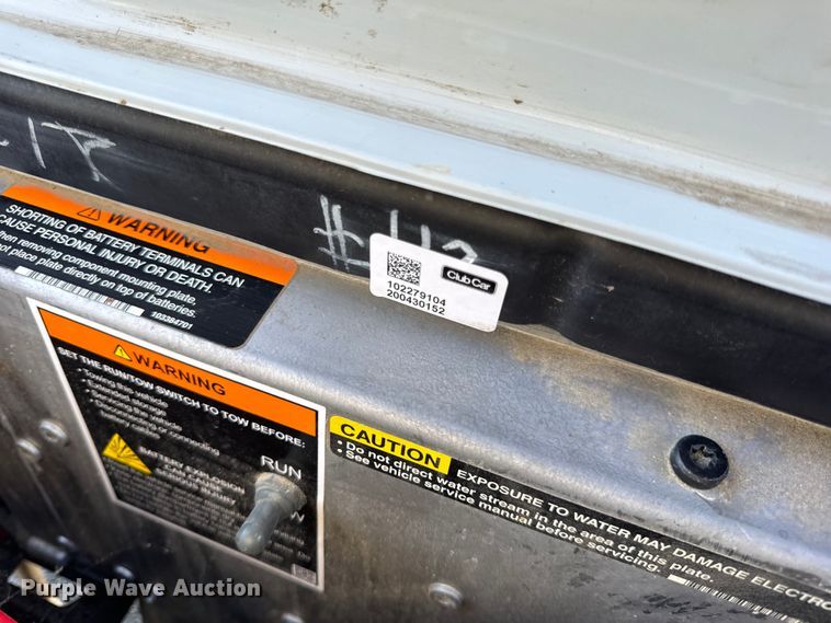 image for item OF9977 2020 Club Car Tempo golf cart