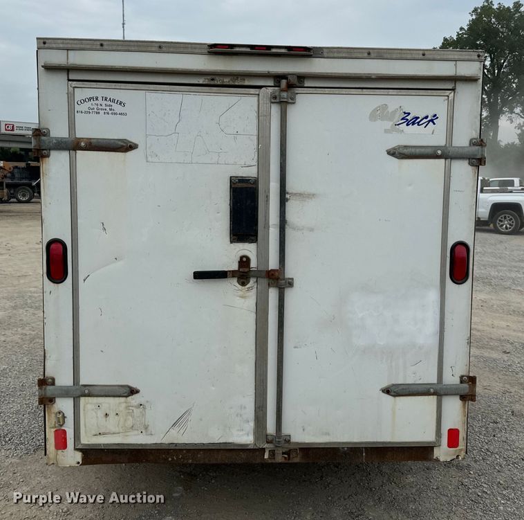 image for item OF9989 2007 Pace American enclosed cargo trailer