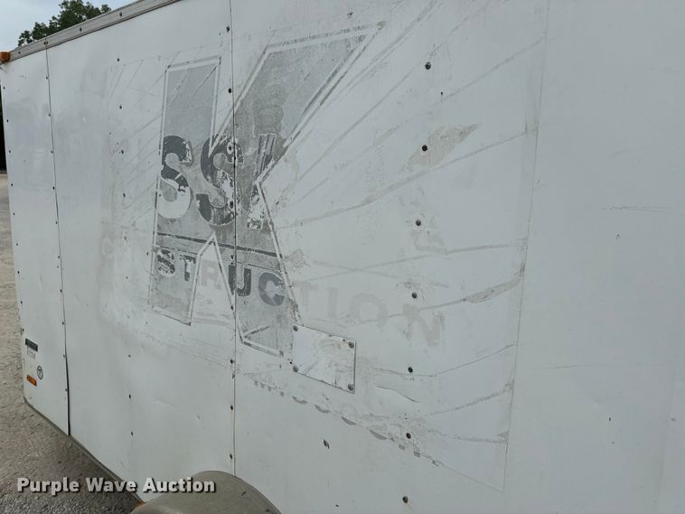 image for item OF9989 2007 Pace American enclosed cargo trailer