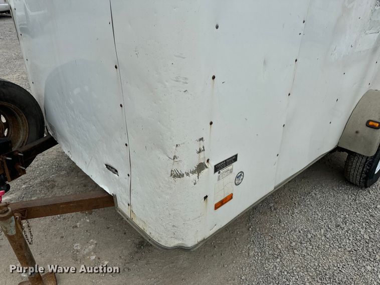 image for item OF9989 2007 Pace American enclosed cargo trailer