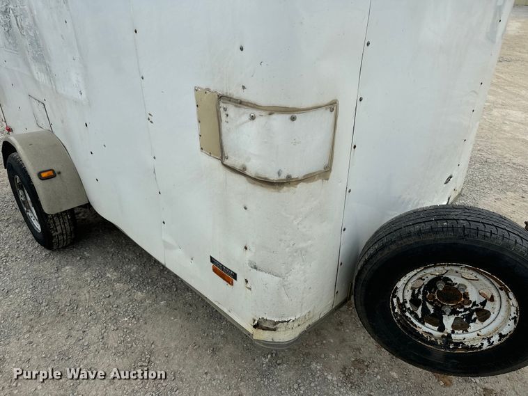 image for item OF9989 2007 Pace American enclosed cargo trailer