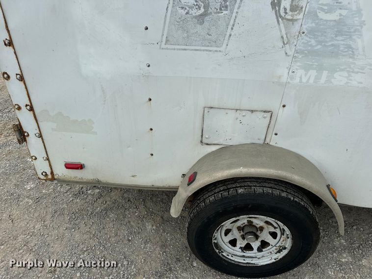 image for item OF9989 2007 Pace American enclosed cargo trailer