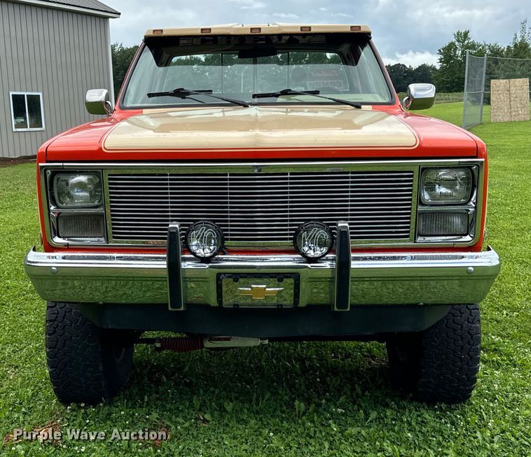 image for item OG9593 1984 Chevrolet  K10 pickup truck