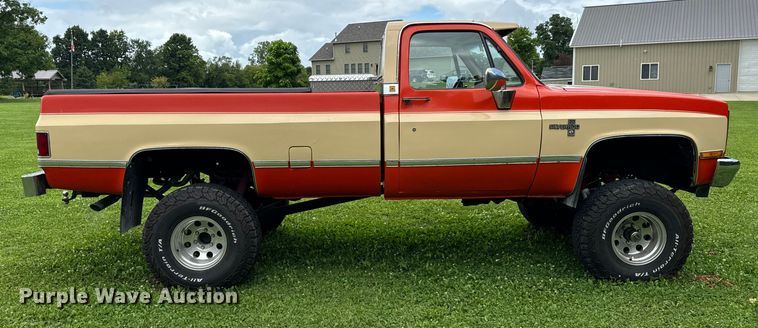 image for item OG9593 1984 Chevrolet  K10 pickup truck