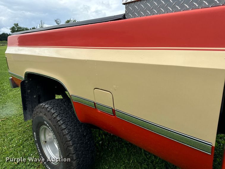 image for item OG9593 1984 Chevrolet  K10 pickup truck