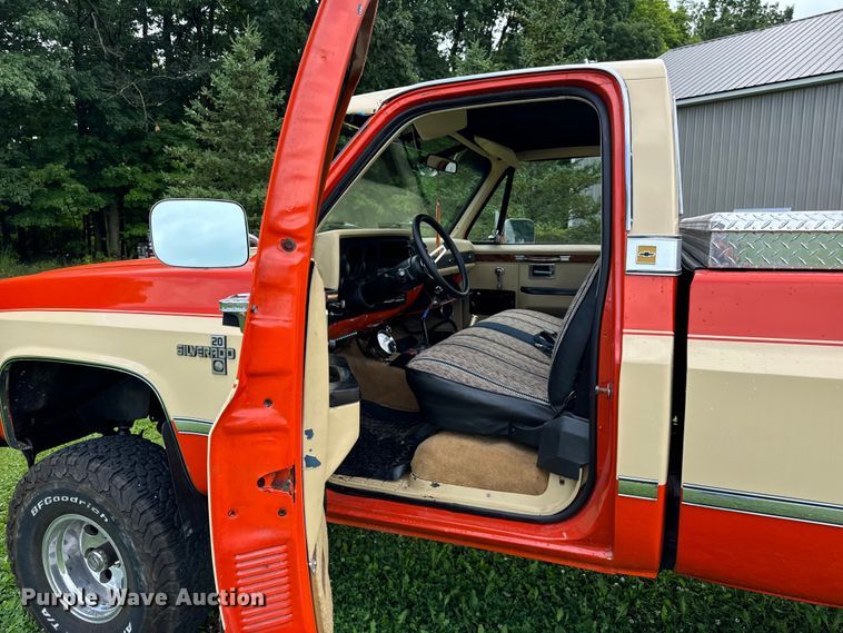 image for item OG9593 1984 Chevrolet  K10 pickup truck