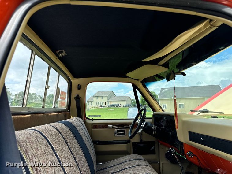 image for item OG9593 1984 Chevrolet  K10 pickup truck