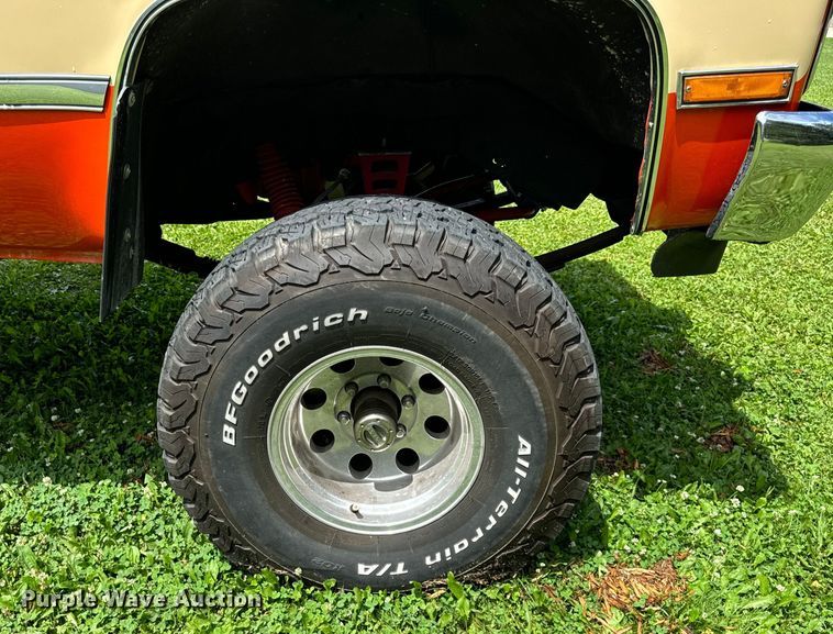 image for item OG9593 1984 Chevrolet  K10 pickup truck