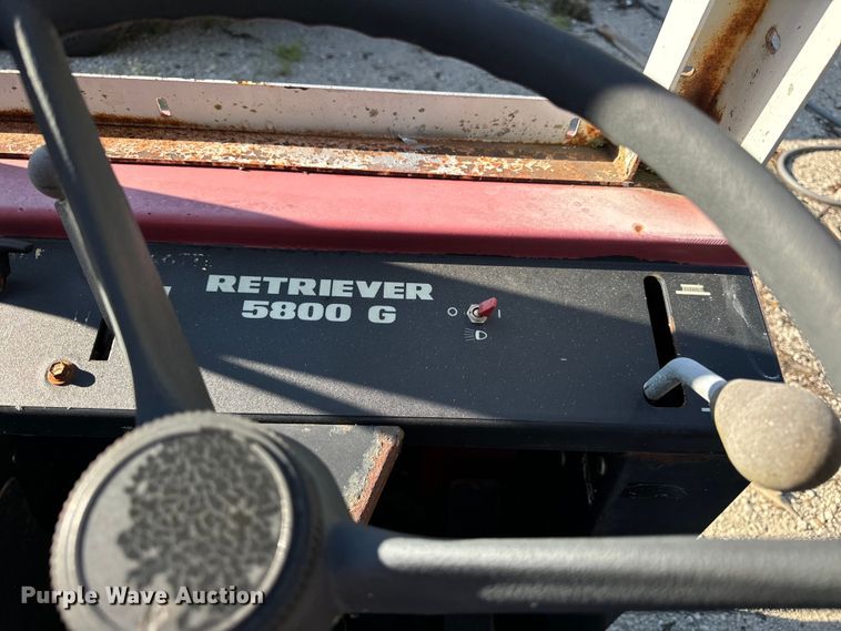 image for item OG9636 1986 Advanced  Retriever 5800 sweeper