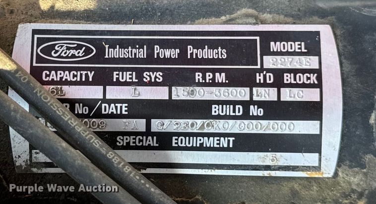 image for item OG9636 1986 Advanced  Retriever 5800 sweeper