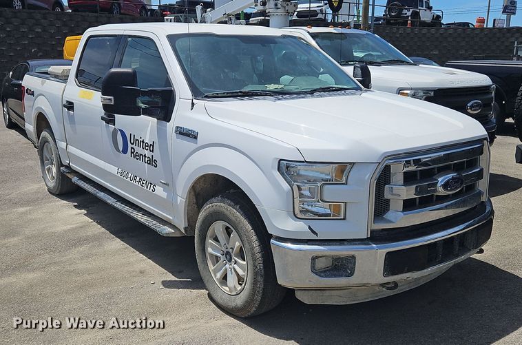 image for item OK9979 2016 Ford  F150 XLT SuperCrew pickup truck