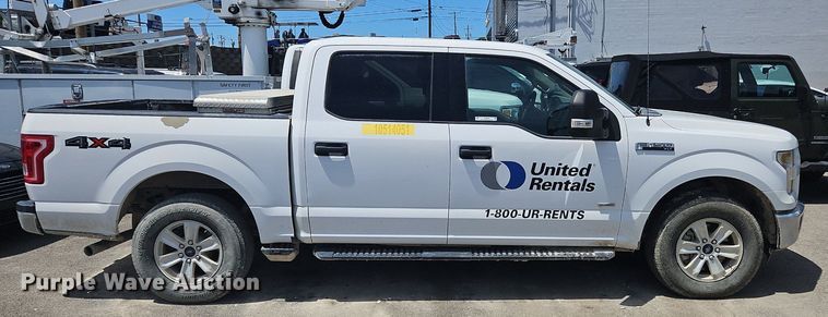 image for item OK9979 2016 Ford  F150 XLT SuperCrew pickup truck