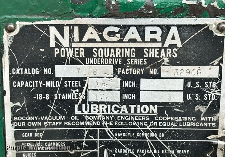 image for item OM9627 Niagara 710B metal shear