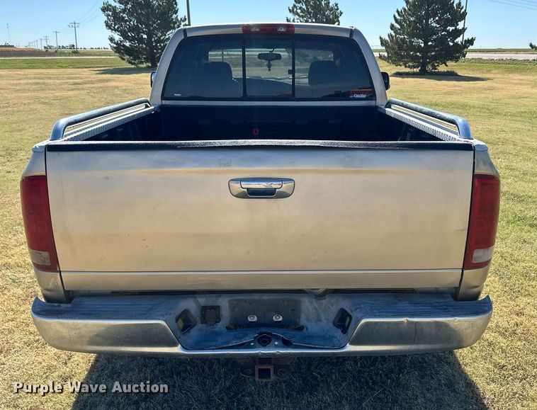 image for item OM9665 2004 Dodge Ram 2500 Quad Cab pickup truck