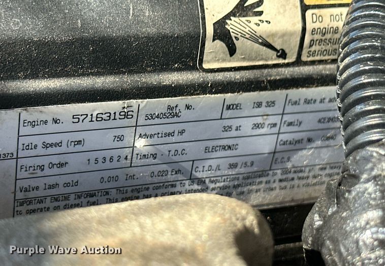 image for item OM9665 2004 Dodge Ram 2500 Quad Cab pickup truck