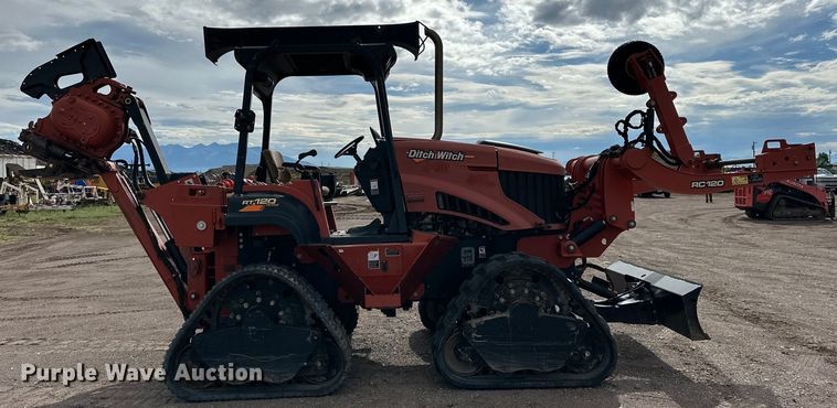 image for item DG4492 2014 Ditch Witch RT120 Quad vibratory cable plow