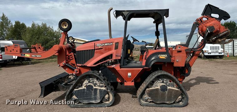 image for item DG4492 2014 Ditch Witch RT120 Quad vibratory cable plow