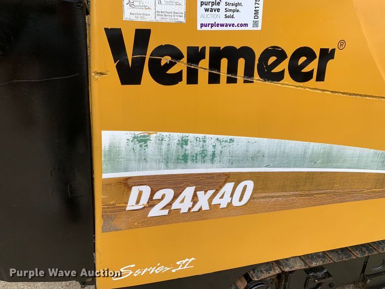 image for item DM1757 2009 Vermeer D24x40 Series II Navigator  directional boring unit