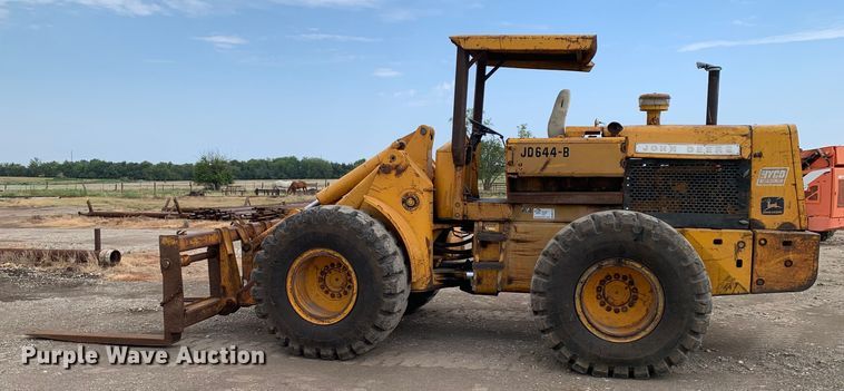 image for item DM1773 1981 John Deere 644B wheel loader