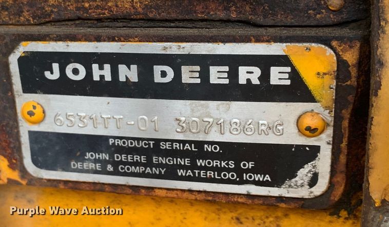 image for item DM1773 1981 John Deere 644B wheel loader