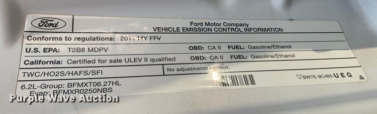 image for item DM1775 2011 Ford F350 Super Duty XL SuperCab pickup truck