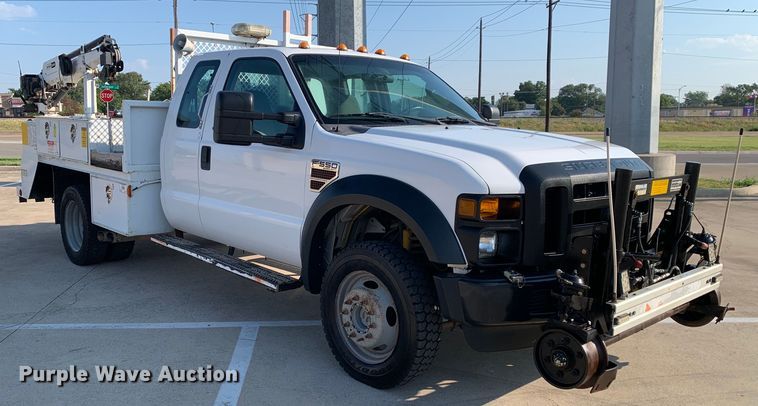image for item DM1777 2010 Ford F550 Super Duty XL SuperCab utility / service truck