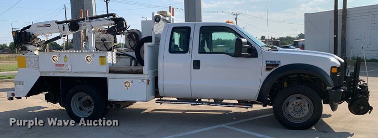 image for item DM1777 2010 Ford F550 Super Duty XL SuperCab utility / service truck
