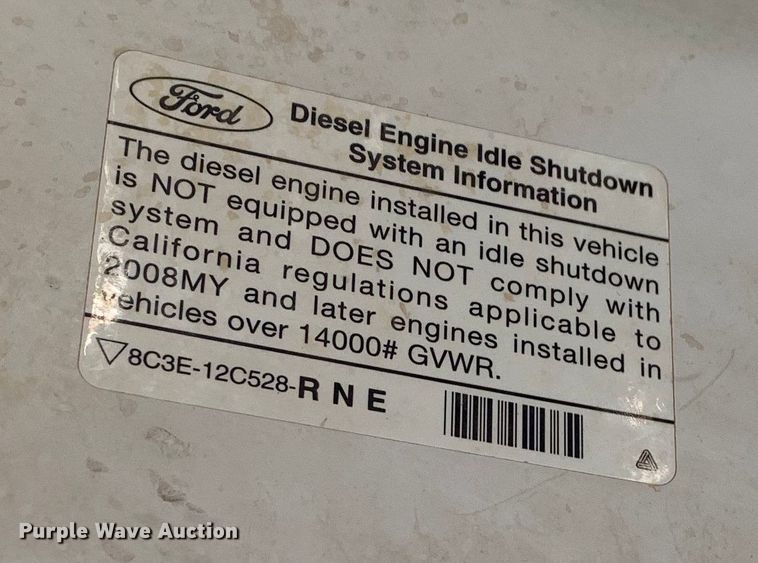 image for item DM1777 2010 Ford F550 Super Duty XL SuperCab utility / service truck