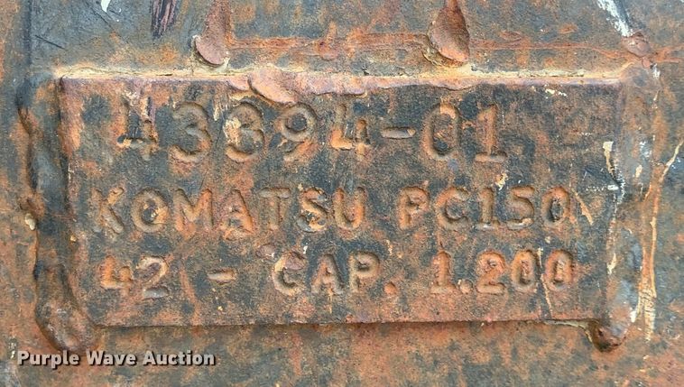 image for item DM7954 2000 Komatsu PC150LC-6K excavator