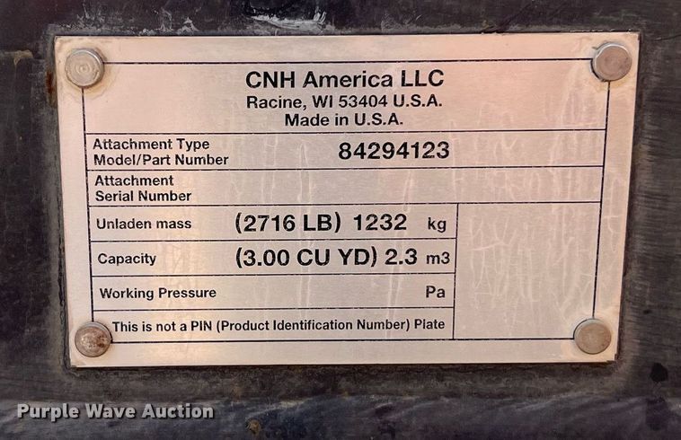 image for item DO2486 2017 Case 721G wheel loader