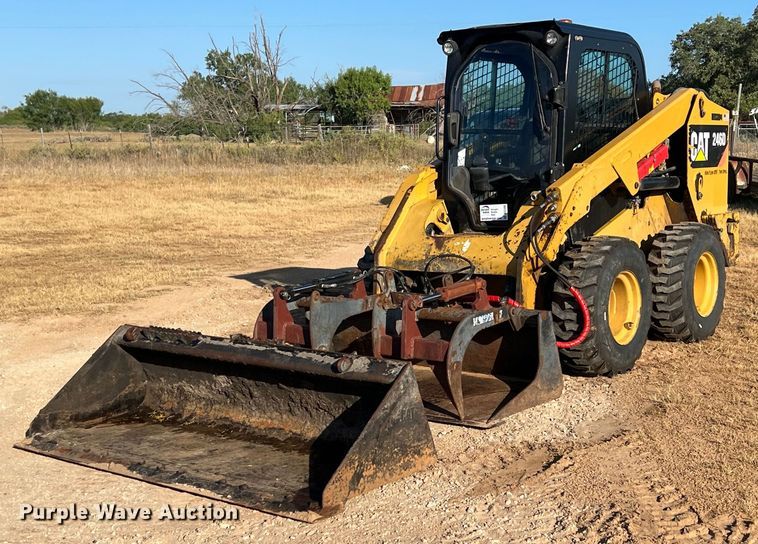 image for item DO2488 2016 Caterpillar 246D skid steer loader