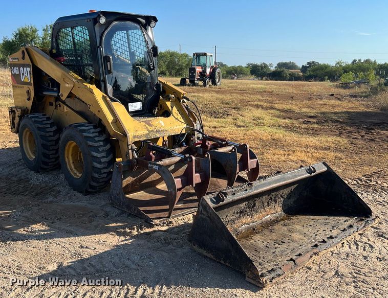 image for item DO2488 2016 Caterpillar 246D skid steer loader