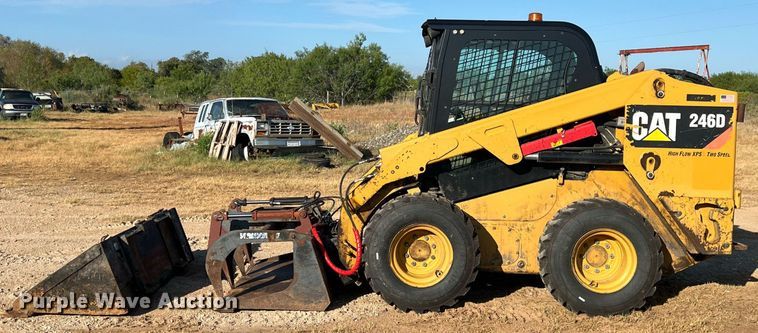 image for item DO2488 2016 Caterpillar 246D skid steer loader