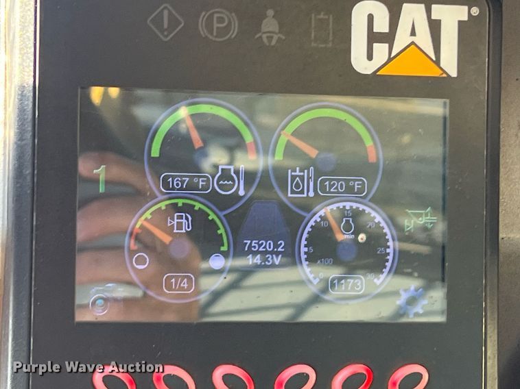 image for item DO2488 2016 Caterpillar 246D skid steer loader