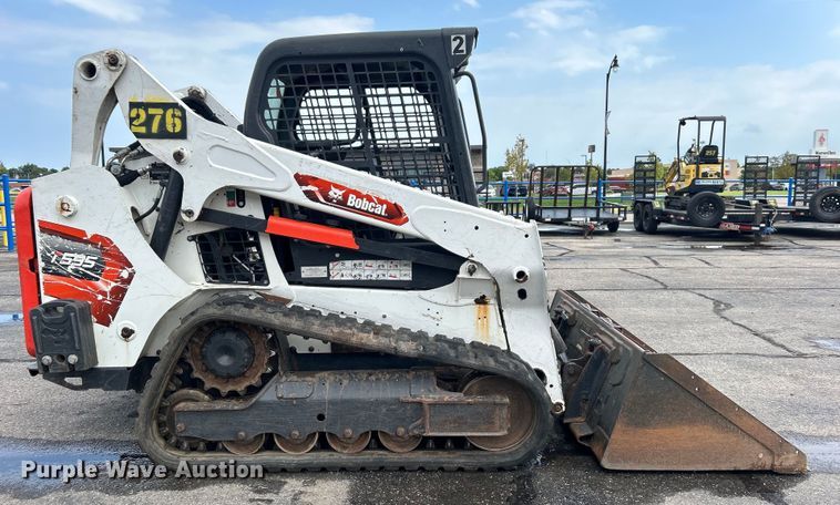 image for item DO6652 2022 Bobcat T595 tracked skid steer loader