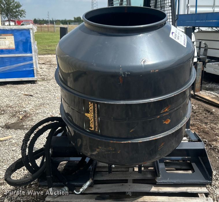 image for item DO6660 2023 Land Honor CMR-11-65V skid steer concrete mixer