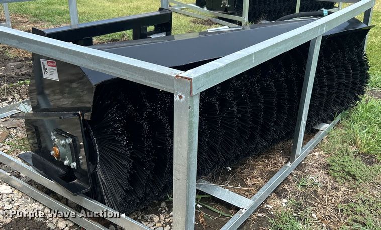 image for item DO6666 2023 Wolverine PAB-11-72W skid steer broom