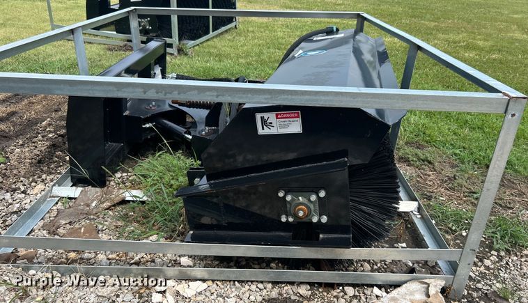 image for item DO6666 2023 Wolverine PAB-11-72W skid steer broom