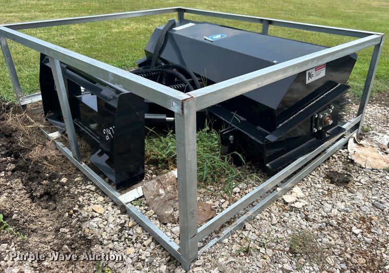 image for item DO6666 2023 Wolverine PAB-11-72W skid steer broom