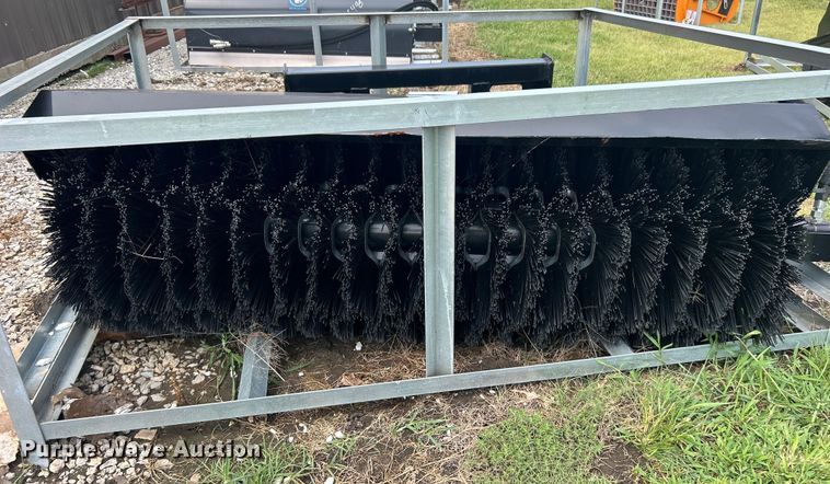 image for item DO6666 2023 Wolverine PAB-11-72W skid steer broom