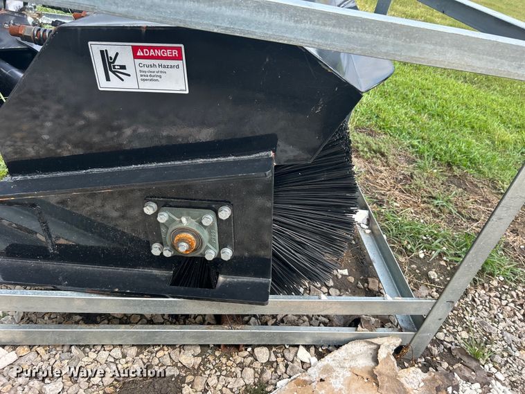 image for item DO6666 2023 Wolverine PAB-11-72W skid steer broom