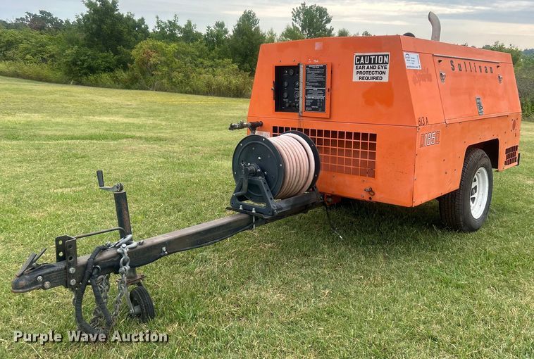 image for item DO6682 1999 Sullivan Industries DO185Q6JDB air compressor