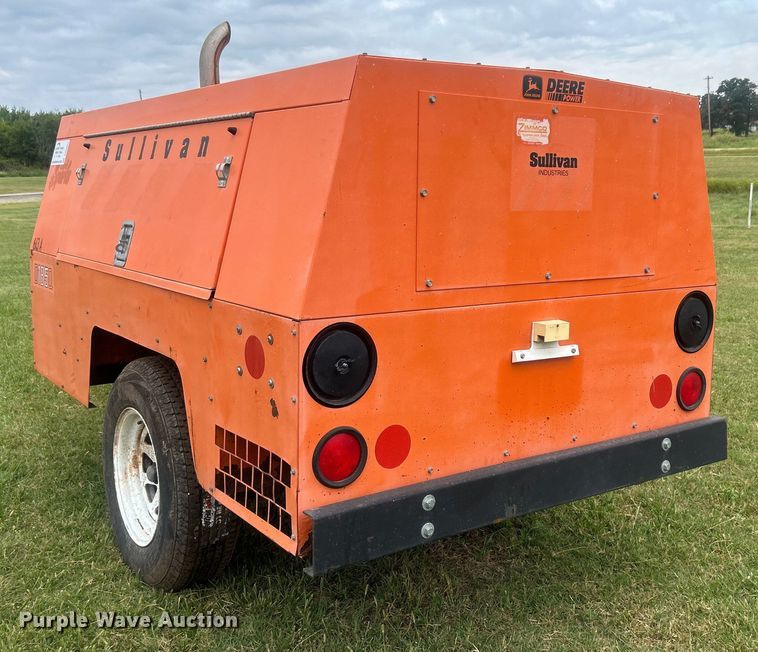 image for item DO6682 1999 Sullivan Industries DO185Q6JDB air compressor