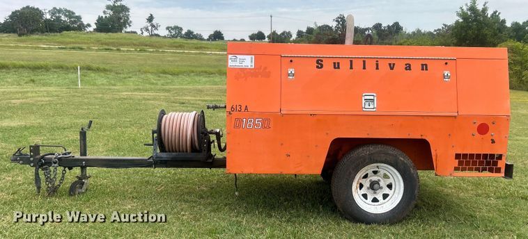 image for item DO6682 1999 Sullivan Industries DO185Q6JDB air compressor