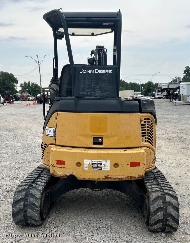 image for item DO6696 2012 John Deere 35D mini excavator