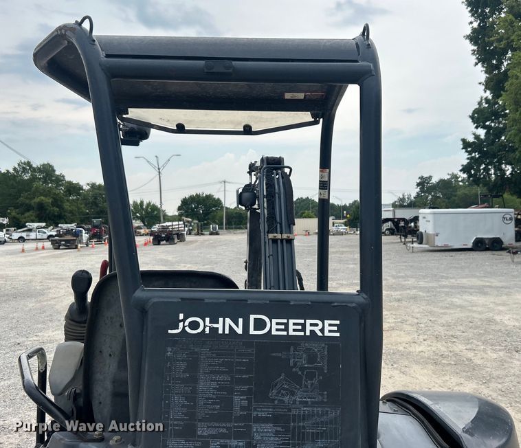 image for item DO6696 2012 John Deere 35D mini excavator