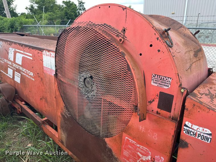 image for item DO7108 (2) Concept air curtain destructors