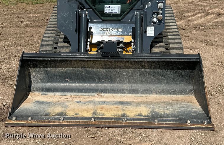 image for item DO7156 2022 John Deere 317G tracked skid steer loader