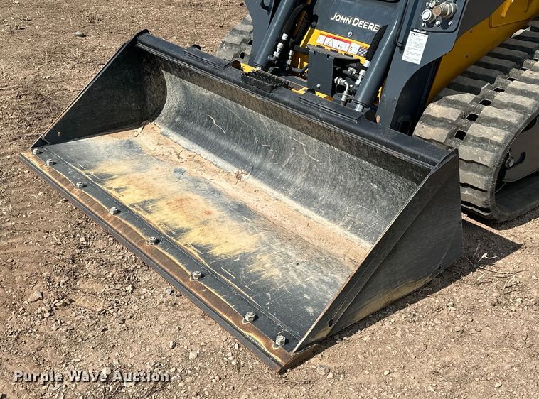 image for item DO7156 2022 John Deere 317G tracked skid steer loader
