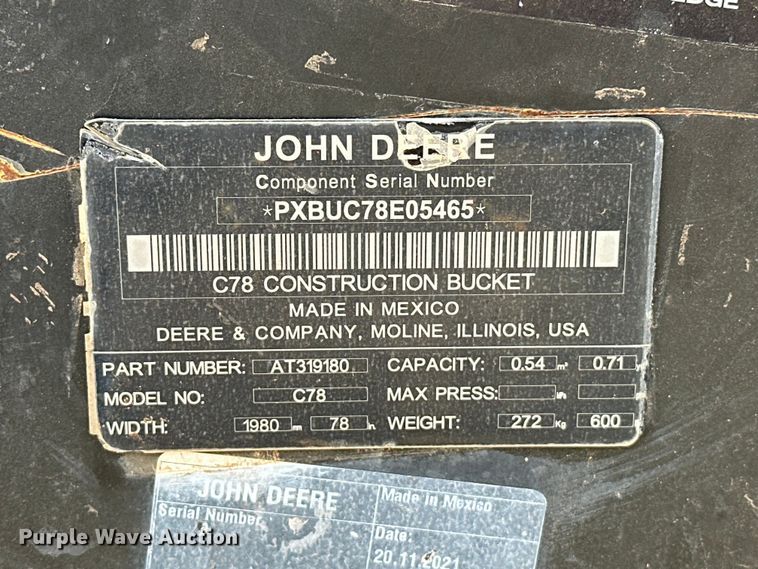image for item DO7156 2022 John Deere 317G tracked skid steer loader